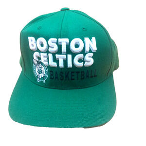 2013 Boston Celtics Mitchell & Ness Hat Snapback Hardwood Classics Green White